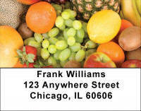 Tropical And Fruity Address Labels | LBZFOD-43