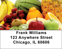 Tropical And Fruity Address Labels | LBZFOD-43
