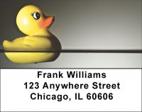 Rubber Ducky Address Labels | LBZFUN-06