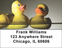 Rubber Ducky Address Labels | LBZFUN-06