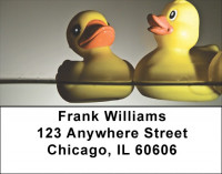 Rubber Ducky Address Labels | LBZFUN-06