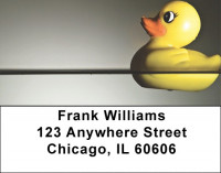 Rubber Ducky Address Labels | LBZFUN-06