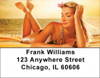 Beach Pinups Address Labels | LBZFUN-17