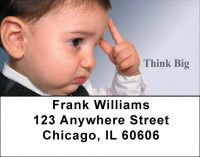 Think Big Address Labels | LBZFUN-21