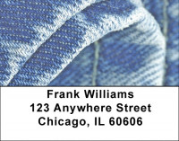 Denim Address Labels | LBZFUN-22