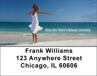 Dance Like No One's Watching Address Labels | LBZFUN-28