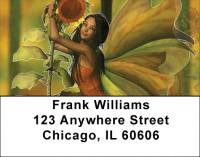 Flower Fairies - Golden Fairies Address Labels | LBZFUN-31