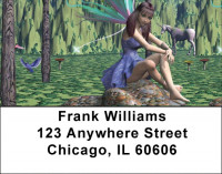 Forrest Fairies Address Labels | LBZFUN-32
