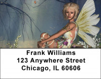Mystical Garden Fairies Address Labels | LBZFUN-35