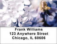Spring Flower Fairies Address Labels | LBZFUN-36