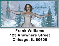 Winter Fairies Address Labels | LBZFUN-38