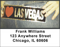 Gambling - I Love Las Vegas Address Labels | LBZFUN-43