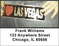 Gambling - I Love Las Vegas Address Labels | LBZFUN-43