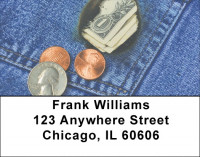 Burning A Hole In My Pocket Address Labels | LBZFUN-47