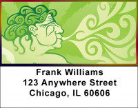 Rastaman Mania Address Labels | LBZFUN-48