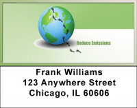Go Green Address Labels | LBZFUN-49