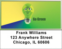 Go Green Address Labels | LBZFUN-49