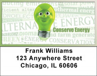 Go Green Address Labels | LBZFUN-49