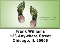 Leave A Green Trail Address Labels | LBZFUN-50