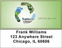 Leave A Green Trail Address Labels | LBZFUN-50
