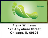Think Green Address Labels | LBZFUN-51