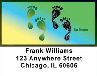 Think Green Address Labels | LBZFUN-51