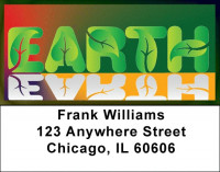 Think Green Address Labels | LBZFUN-51