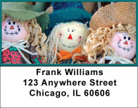 Scarecrows Address Labels | LBZFUN-55