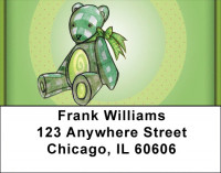 Designer Teddy Bears Address Labels | LBZFUN-57