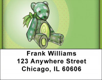 Designer Teddy Bears Address Labels | LBZFUN-57