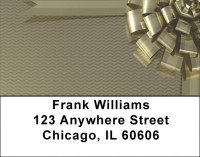 Gift Wrapped Address Labels | LBZFUN-58