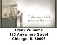 Tighten The Belt Address Labels | LBZFUN-59