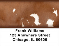 Cow Prints Address Labels | LBZGEO-31