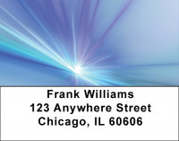 Spark of a Blue Flame Address Labels | LBZGEO-36