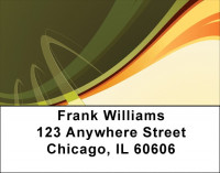 Melting Colors Address Labels | LBZGEO-40