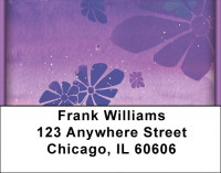 Deep Purple Dreams Address Labels | LBZGEO-41