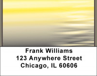 Black Gold Address Labels | LBZGEO-48