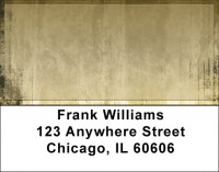 Coffee Grunge Address Labels | LBZGEO-55