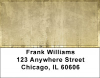 Coffee Grunge Address Labels | LBZGEO-55