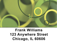 Concentric Circles Address Labels | LBZGEO-56