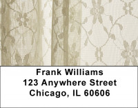 Lace Address Labels | LBZGEO-58