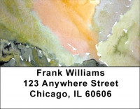 Rustic Path Address Labels | LBZGEO-63
