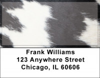 Cow Prints in Black and White Address Labels | LBZGEO-70