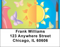 Summer Fun Address Labels | LBZGEO-74