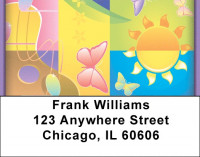 Summer Fun Address Labels | LBZGEO-74