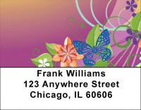 Garden Fantasy Address Labels | LBZGEO-83