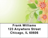 Ivy Lines Address Label | LBZGEO-84