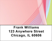 Soft Peach Address Labels | LBZGEO-86
