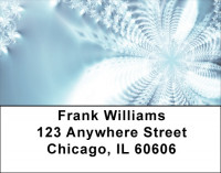 Icy Abstracts Address Labels | LBZGEO-88