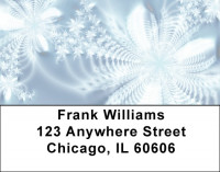 Icy Abstracts Address Labels | LBZGEO-88